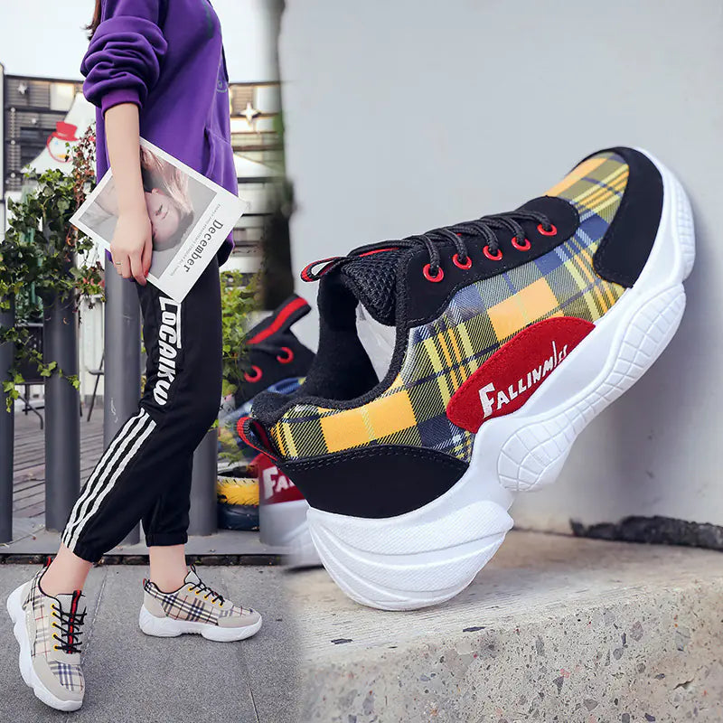 Trendy Ulzzang Style Women's Sneakers for Autumn 2018