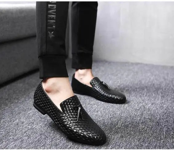 Tassel Leather Shoes for Men - British Style