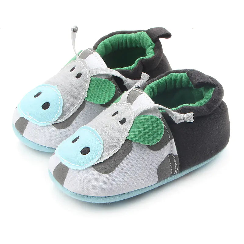 Wholesale Cotton Baby Walking Shoes with Soft Sole