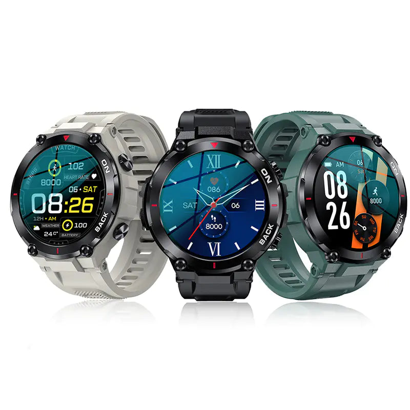 K37 GPS Smartwatch with Health Tracking Features