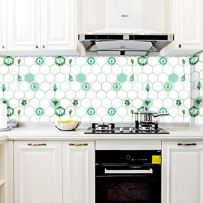 Self-Adhesive Waterproof Kitchen Oil-Resistant Stickers