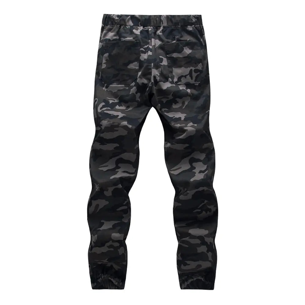 Men's Casual Camouflage Pants in Large Size