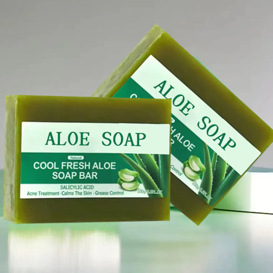 Aloe Vera Cleansing Essential Oil Moisturizing Handmade Soap