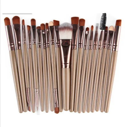 Makeup Brush Set – Loose Powder, Blush & Eyeshadow Brushes