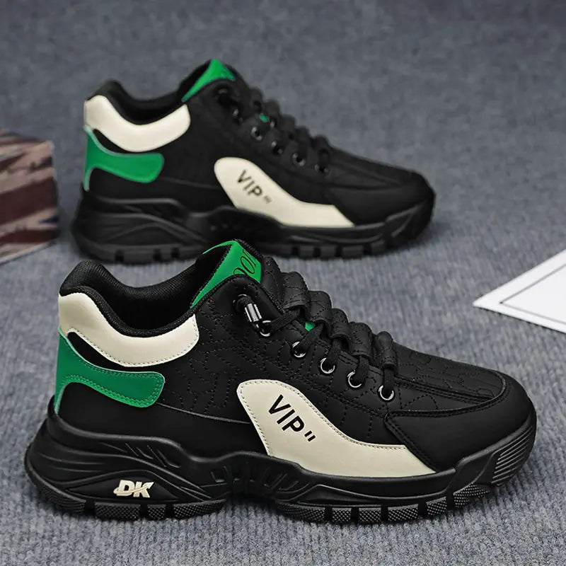 Men's Martin Boots - Retro Casual High-Top Shoes