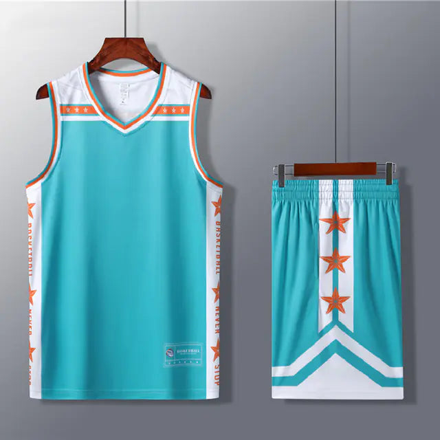 Breathable Sleeveless Basketball Clothing Set for All