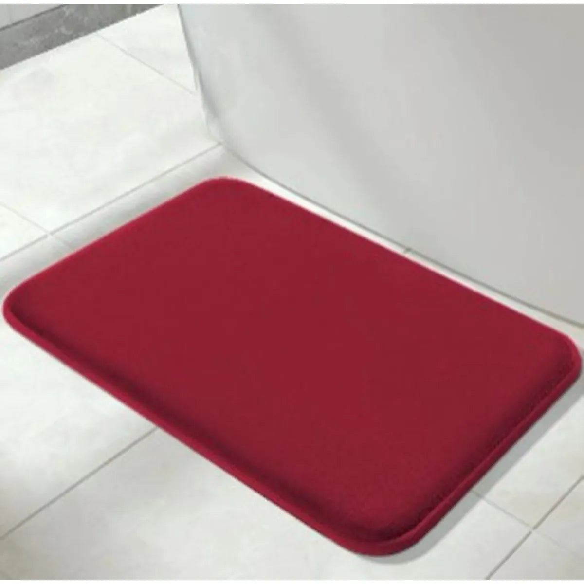 Non-Slip Absorbent Velvet Bathroom Floor Mat