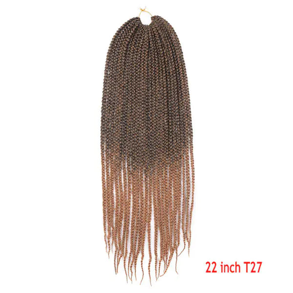 TOMO Box Braids Hair Extensions - 14 18 22 Inch