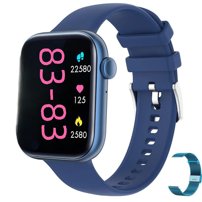 P45 Smartwatch with Bluetooth Call and Health Monitor
