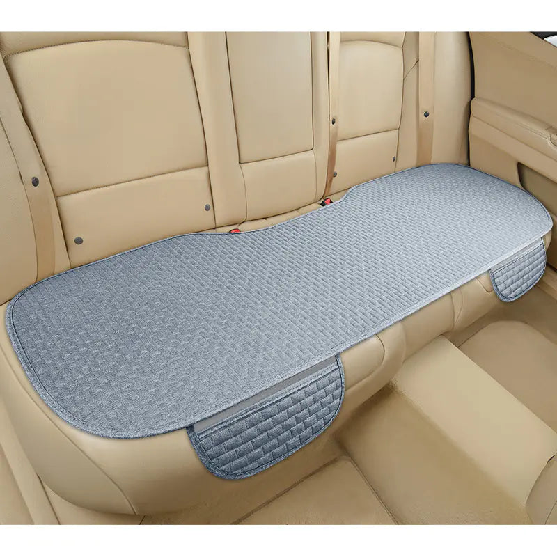 Summer Linen Comfortable Car Seat Cushion Set (3 pcs)