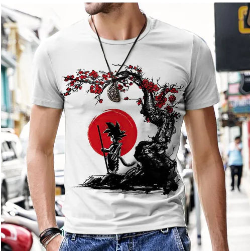 Dragon Ball Super Saiyan 3D Print T-shirt (One Piece)