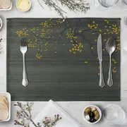 Creative European Square Table Mat for Home Decor