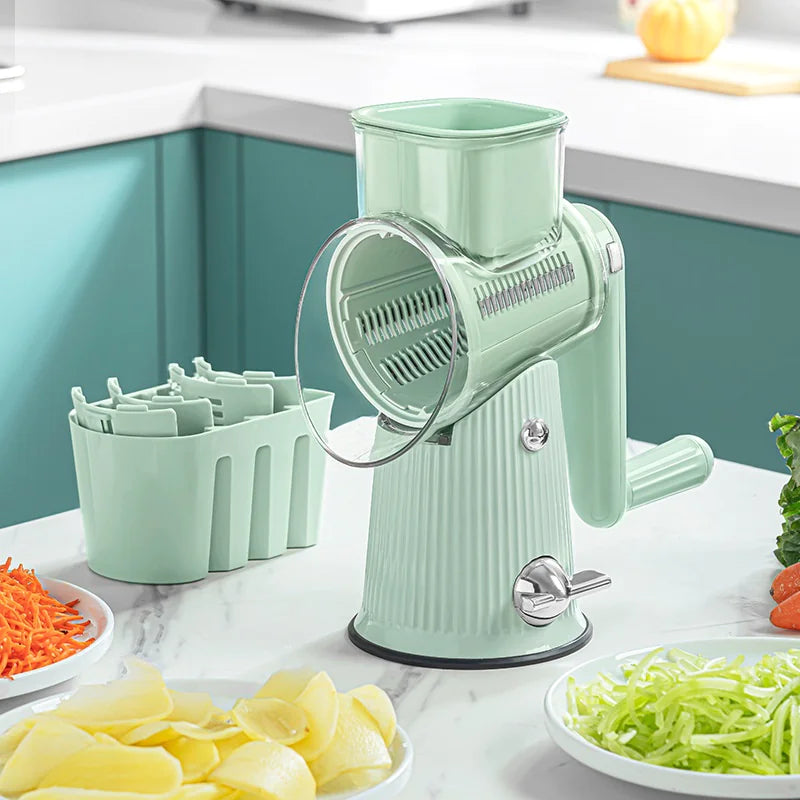 Household Vegetable Cutting Hand Roller Shredder