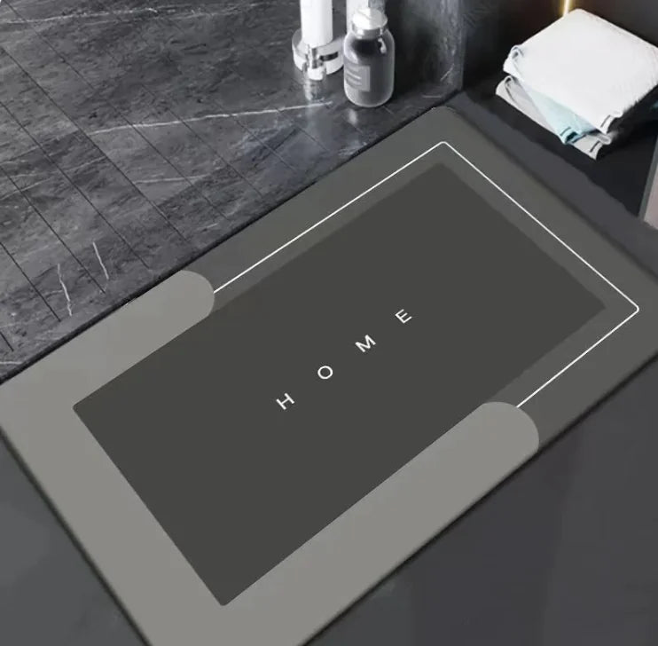 Absorbent Diatom Ooze Bath Mat