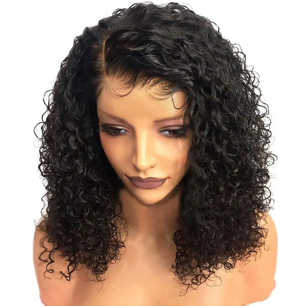Long Curly Wig for Women with High-Temperature Fiber