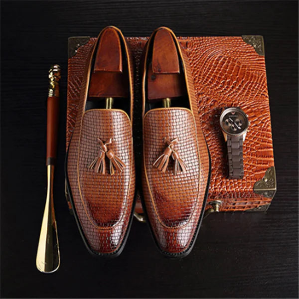 Men's British Vintage Tassel Casual Shoes