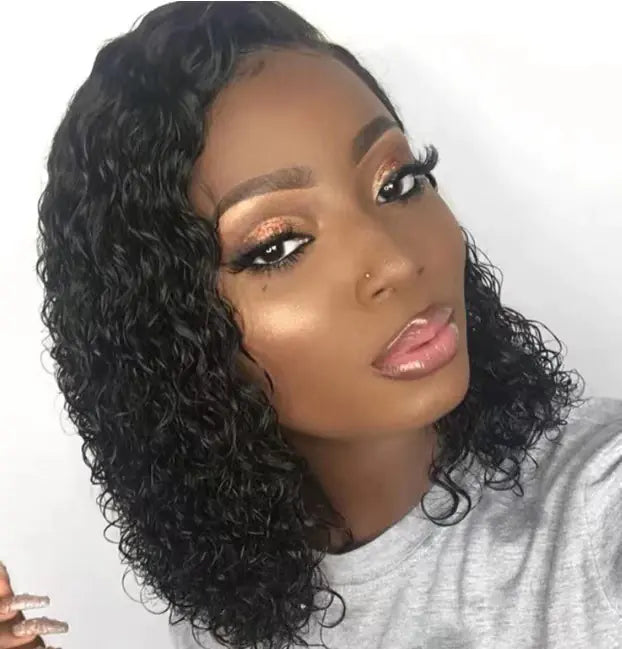 New Style Women's Middle Part Curly Synthetic Wig