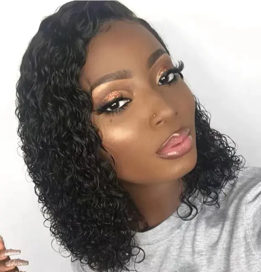 New Style Women's Middle Part Curly Synthetic Wig