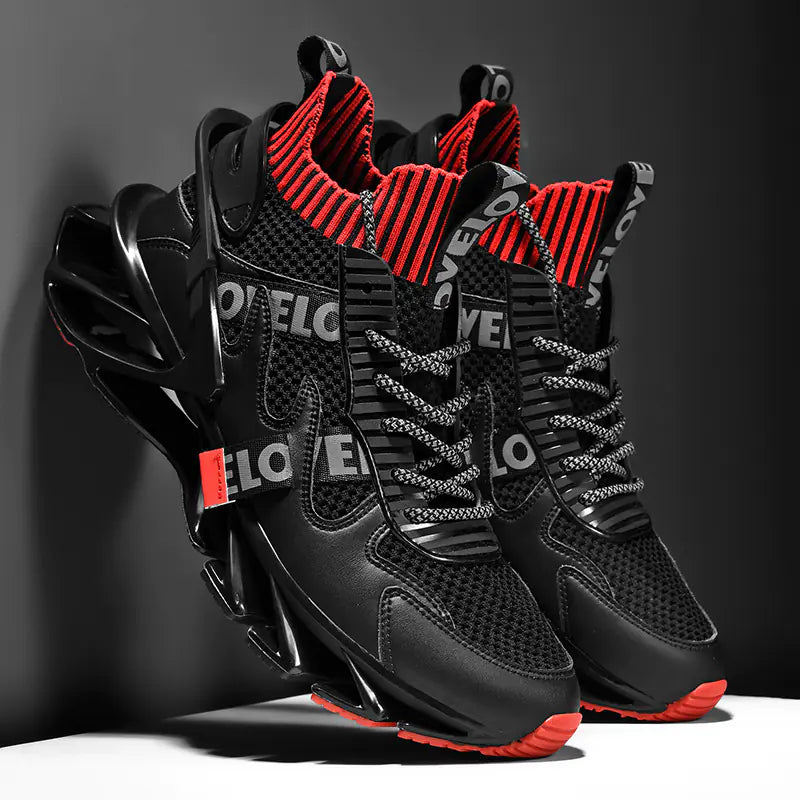 Men's High-Top Blade Sports Shoes in Autumn/Winter Style