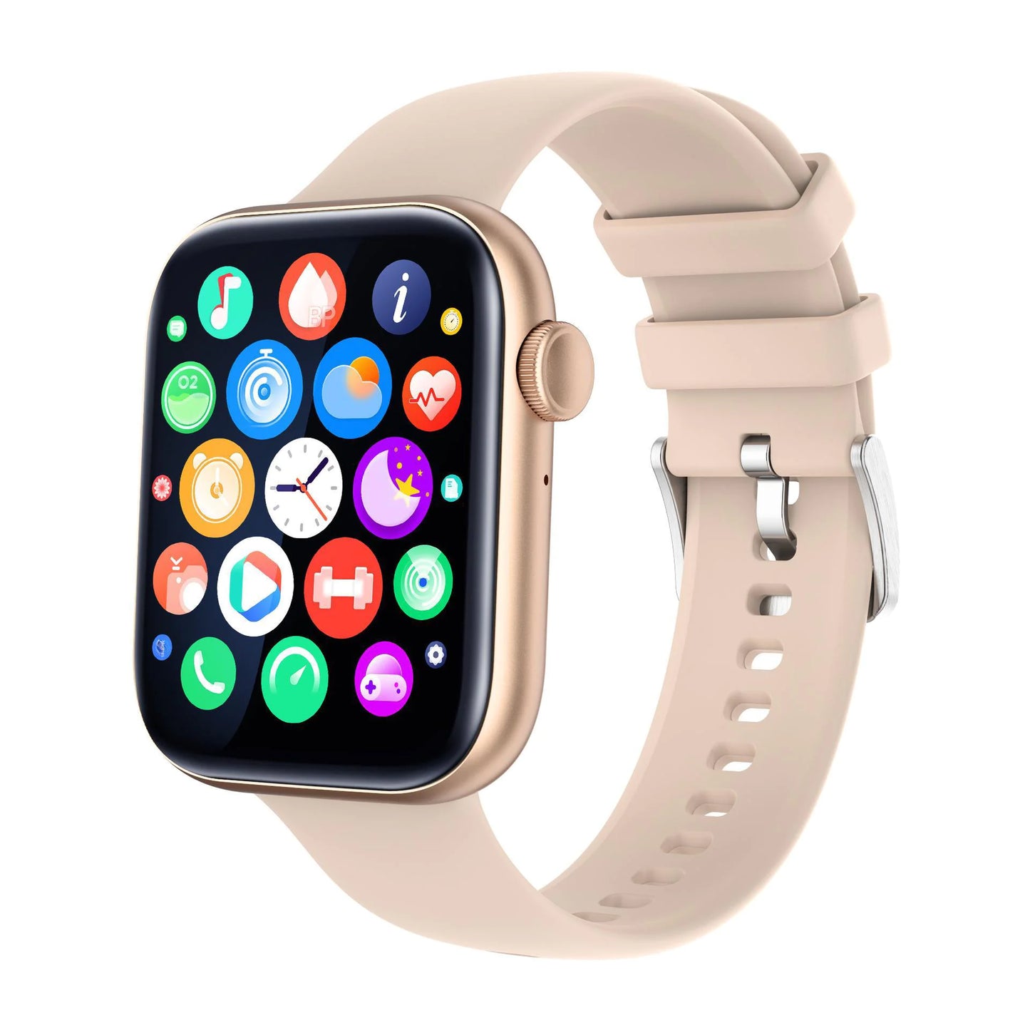 P45 Smartwatch with Bluetooth Call and Health Monitor