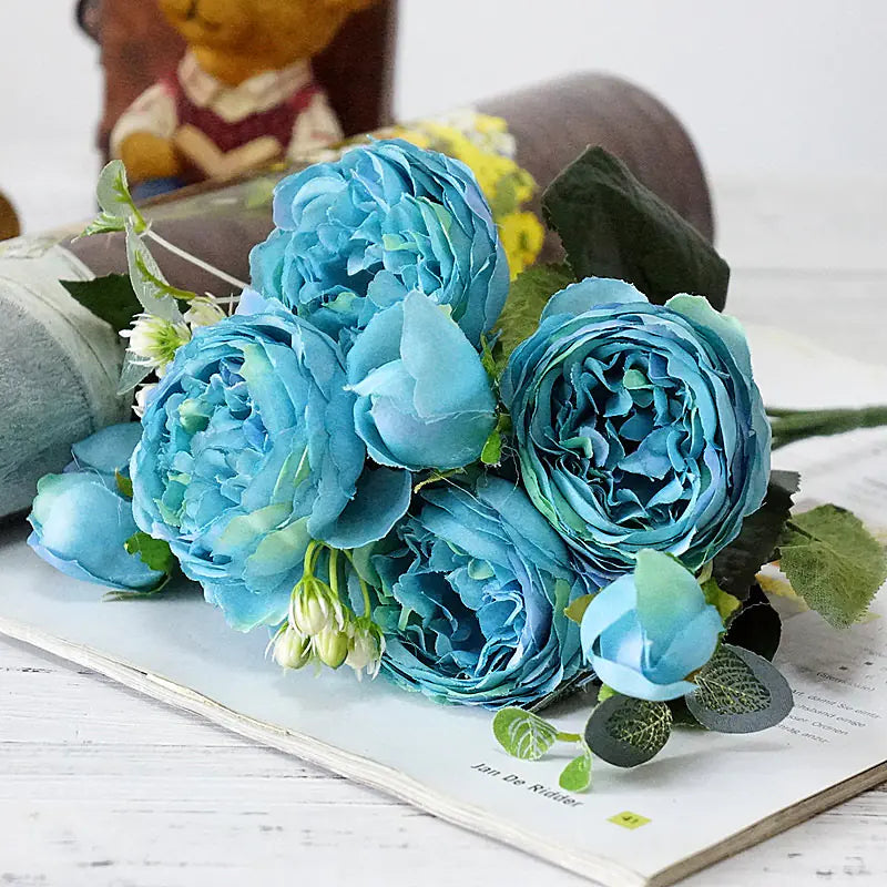 Artificial Roses - Faux Flowers for Decoration