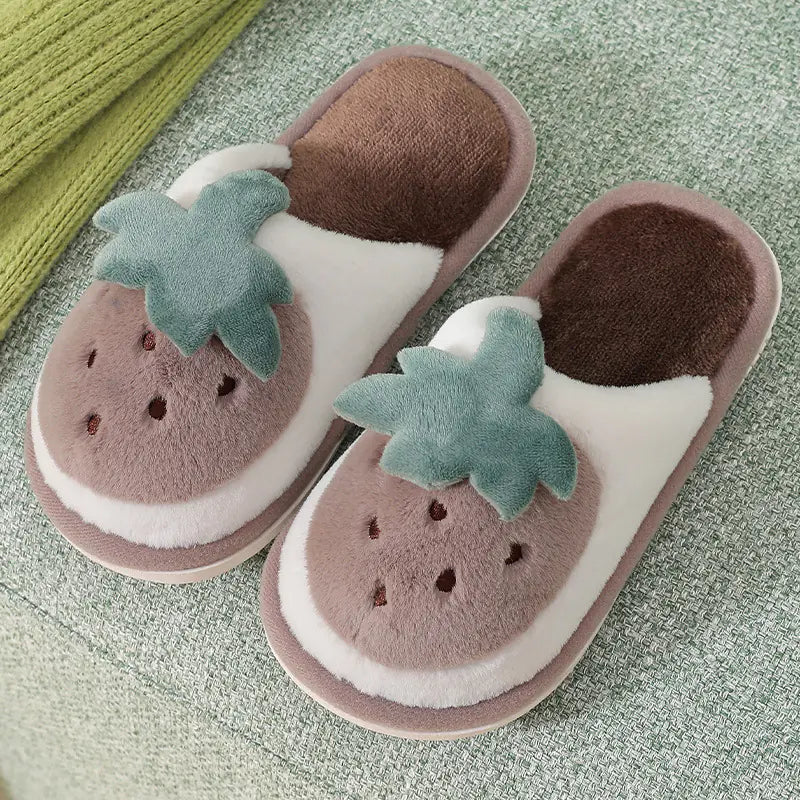 Children's Cartoon Cotton Slippers for All Ages