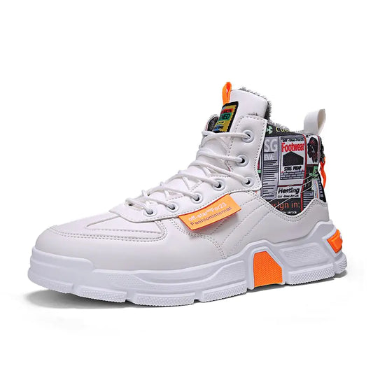 Men's High-Top Waterproof Sneakers for Fall/Winter