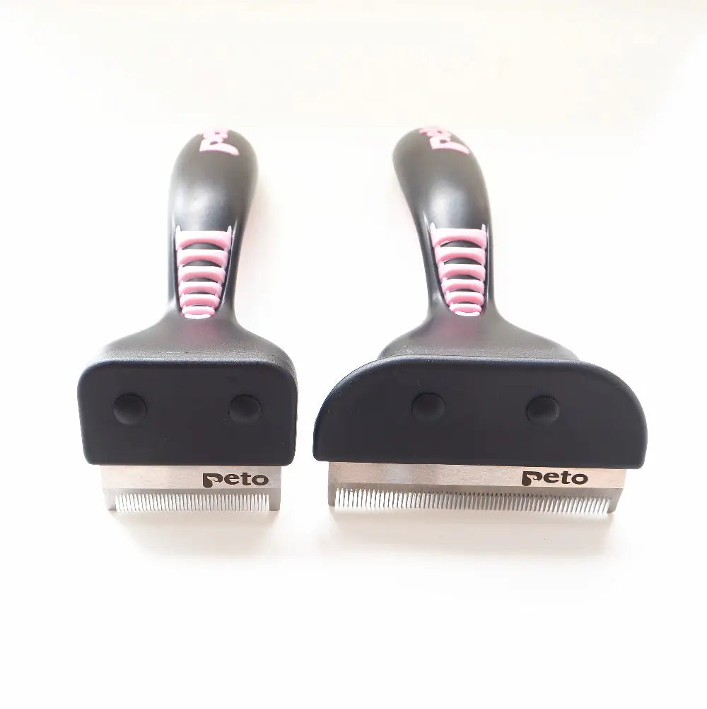 Cat Grooming Brush and De-shedding Tool for Fur