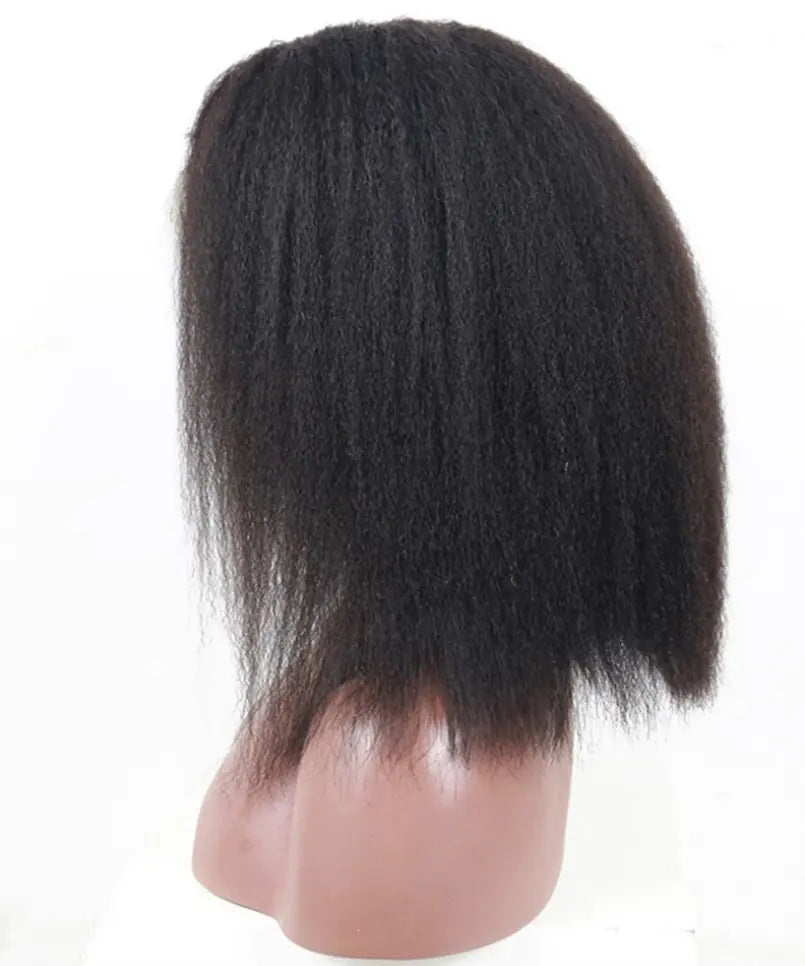 Short Straight Synthetic Wig for Women with Middle Part