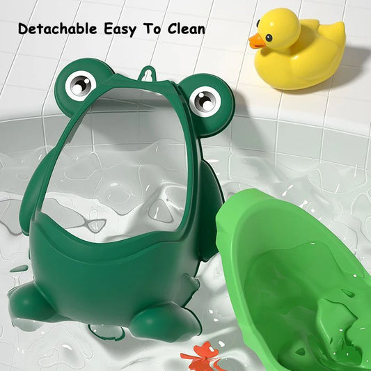Cute Frog Urinal Trainer with Aiming Target for Kids
