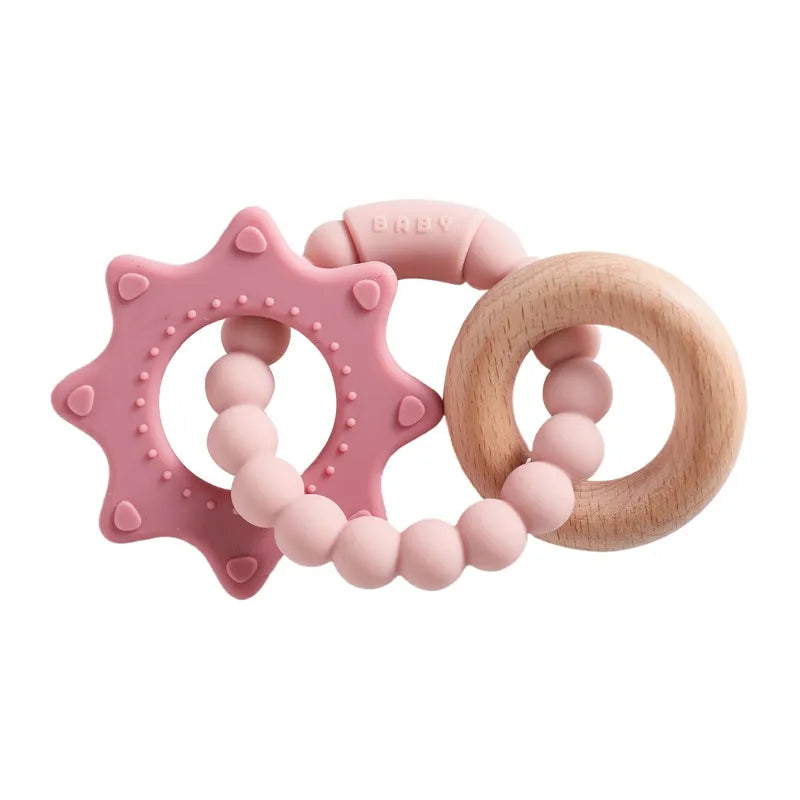 Edible Silicone Baby Teether Bracelet