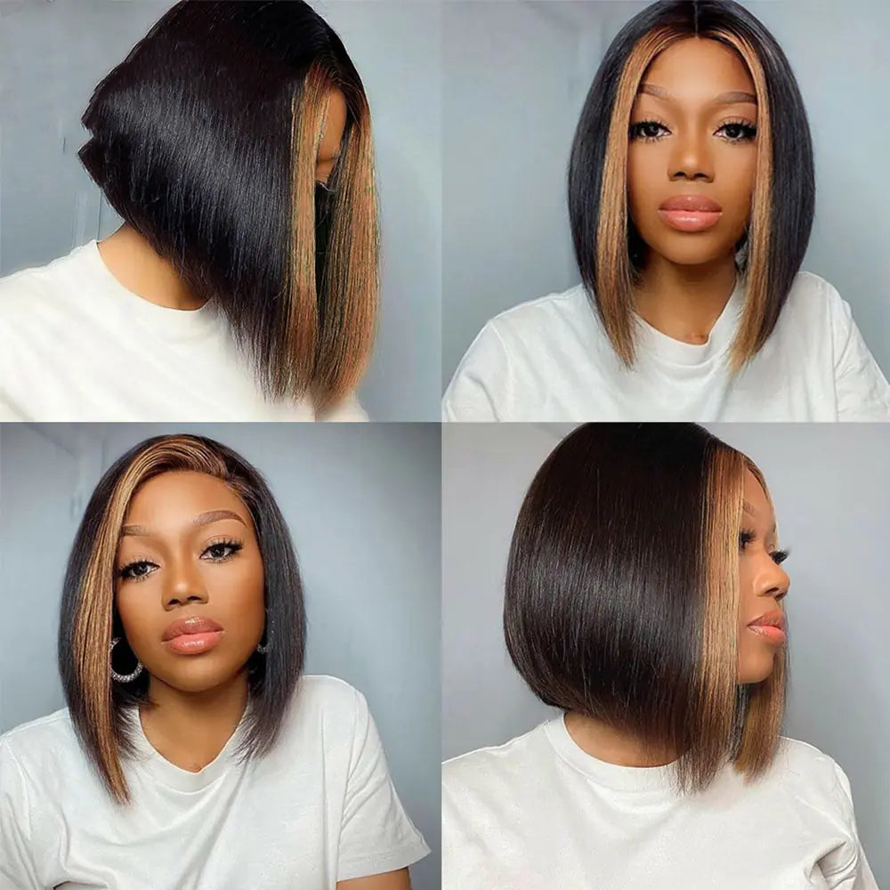 High-Gloss T-Zone Lace Wig for Women