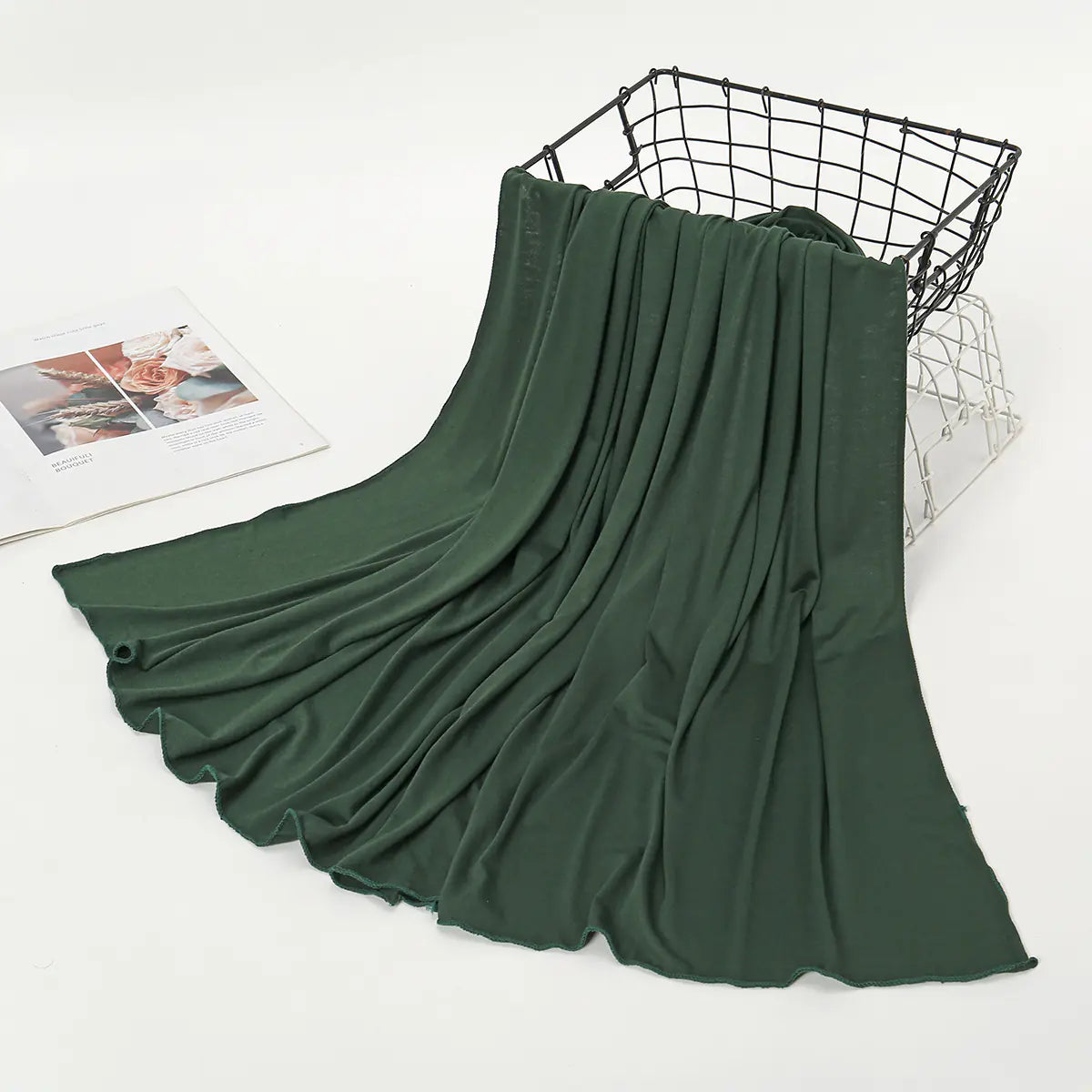 New Women's Solid Color Long Scarf - Breathable & Soft