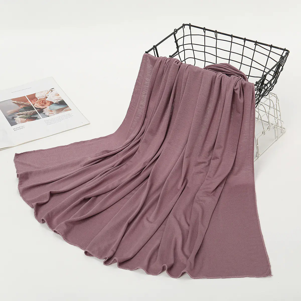 New Women's Solid Color Long Scarf - Breathable & Soft