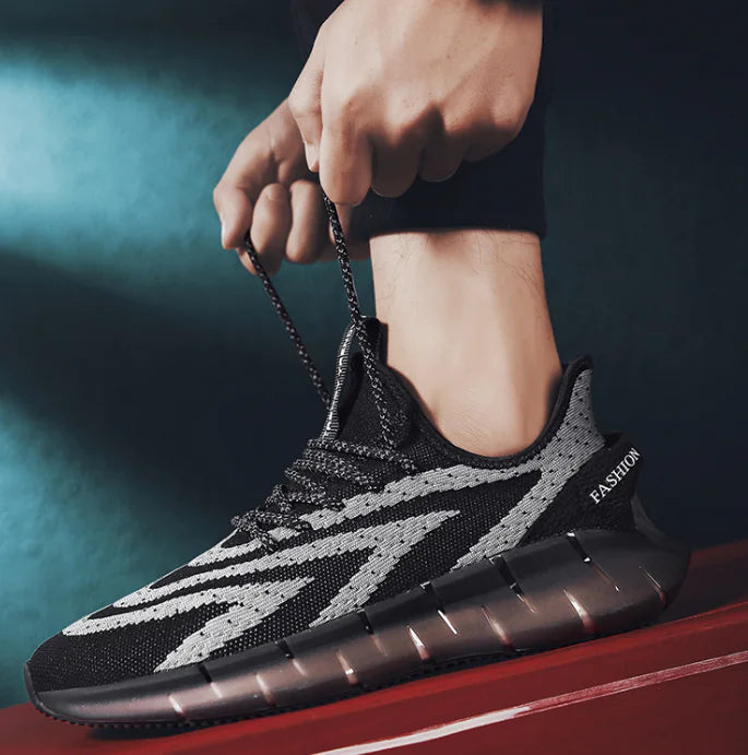 Men's Winter Plush Sports Casual Sneakers, Breathable