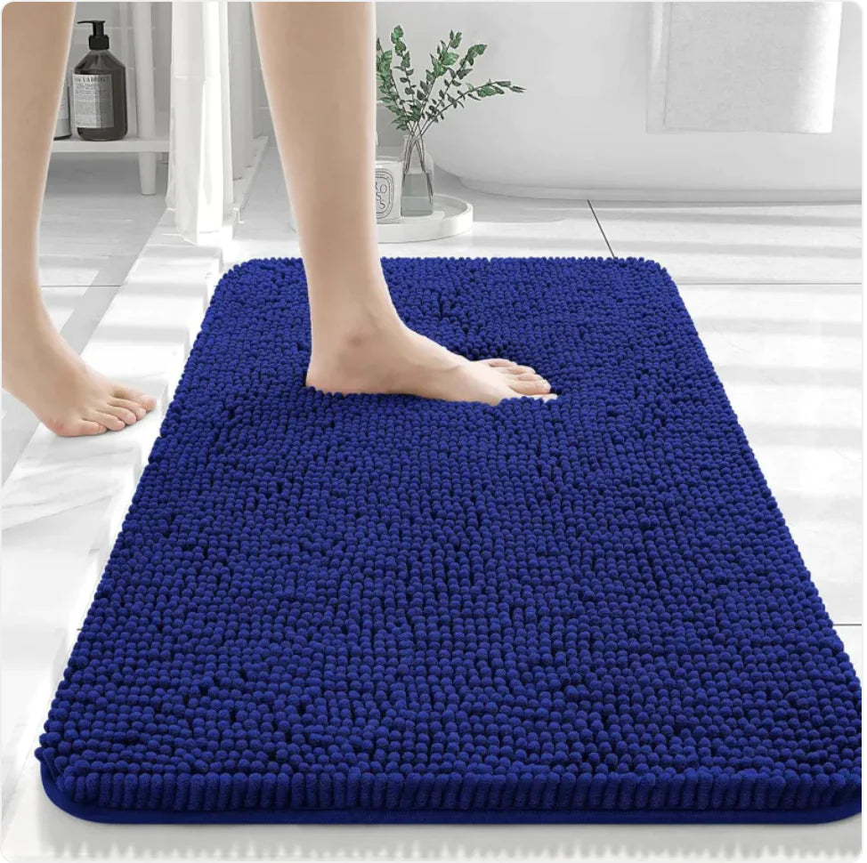Long Chenille Absorbent Non-Slip Floor Mat
