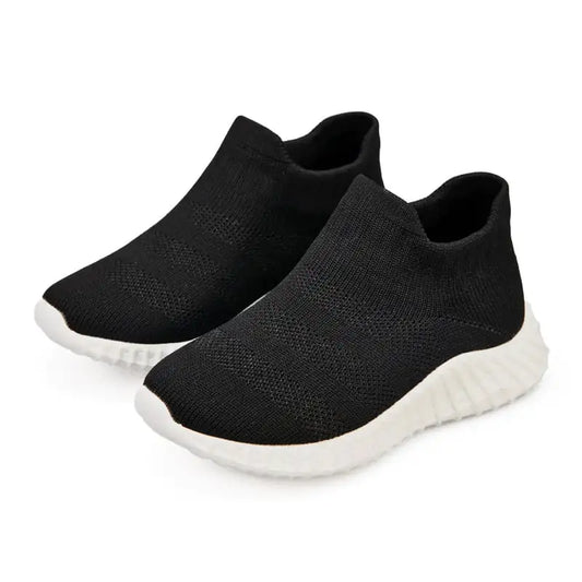 Children's Breathable Soft Bottom One-Step Net Shoes