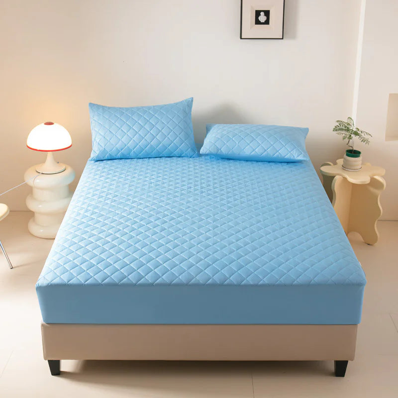 Solid Color Household Class A Waterproof To Prevent Leakage Of Urine Fitted Sheet