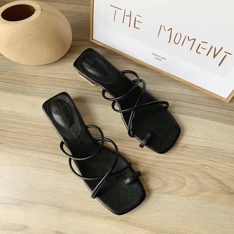 Comfortable Chunky Heel Mules for Women (Versatile)