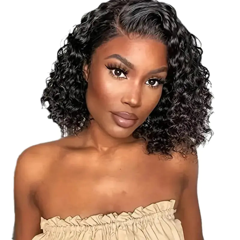 Fashionable Lace Wig with Small Curls for Europe & Africa
