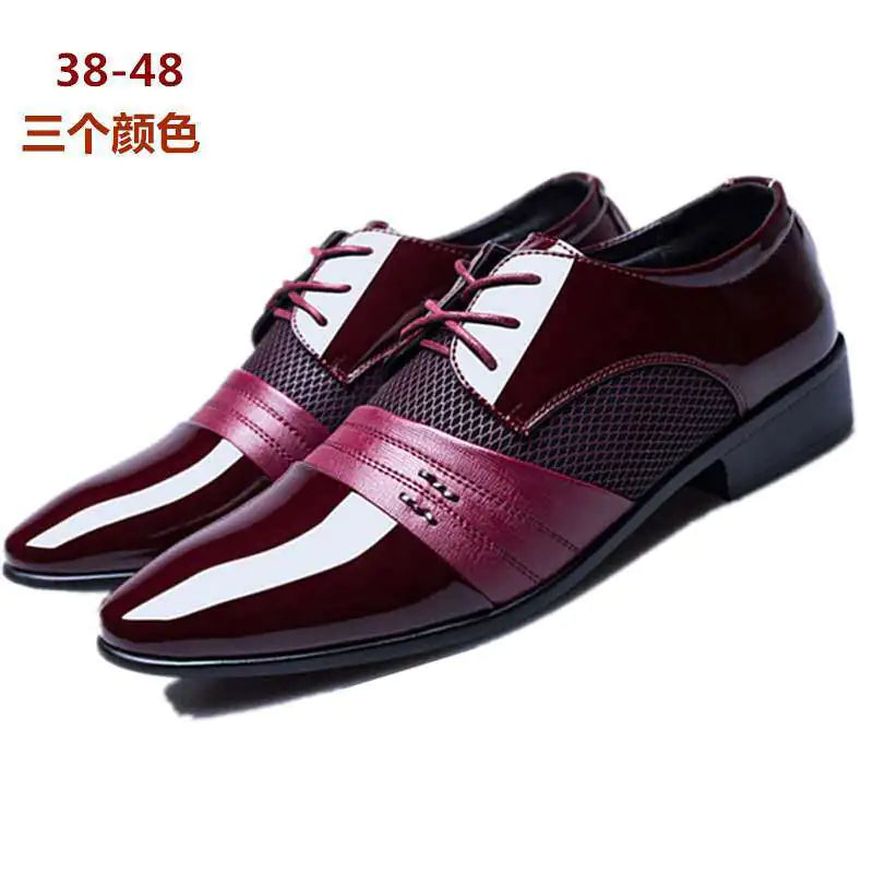 New Men's Business Casual Leather Shoes (Wholesale)