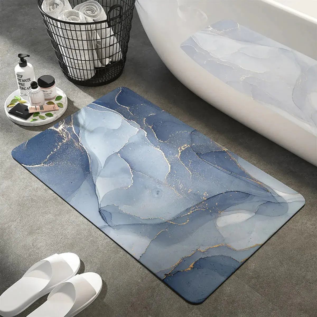 Diatom Ooze Bathroom Absorbent Non-slip Floor Mat