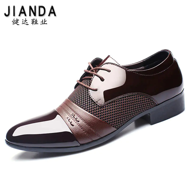 New Men's Business Casual Leather Shoes (Wholesale)