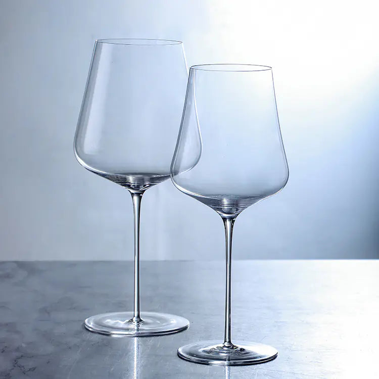 Slim Crystal Glass Wine Goblet for Hotels and Events