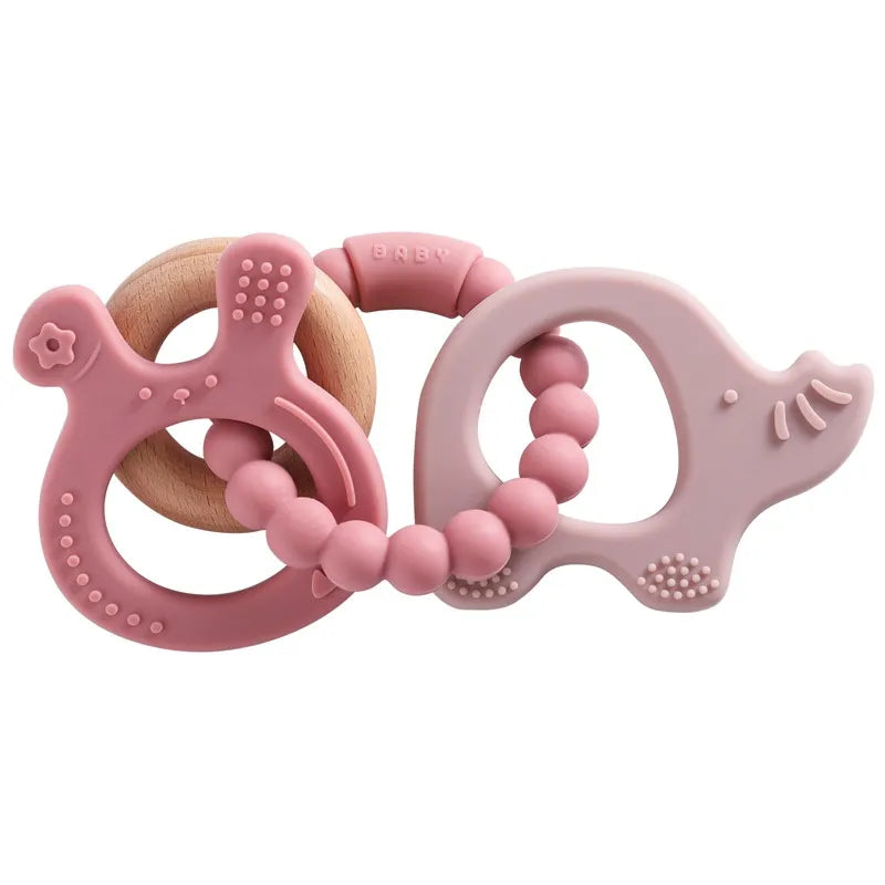 Edible Silicone Baby Teether Bracelet
