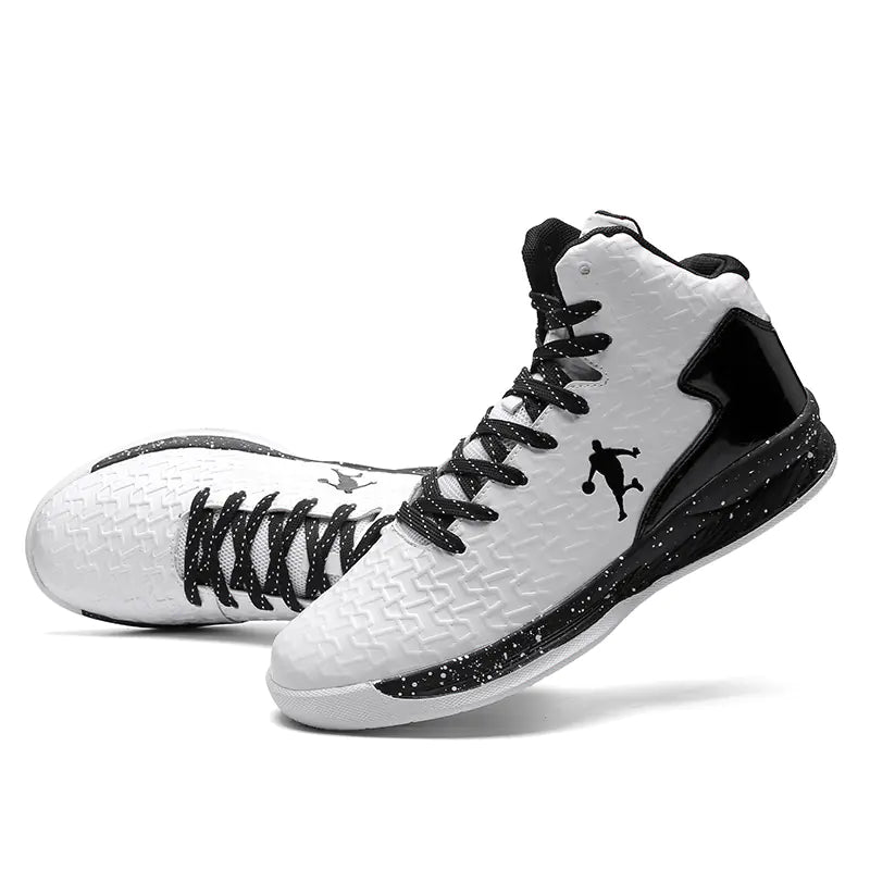 High-Top Basketball Shoes for Couples - Durable & Breathable