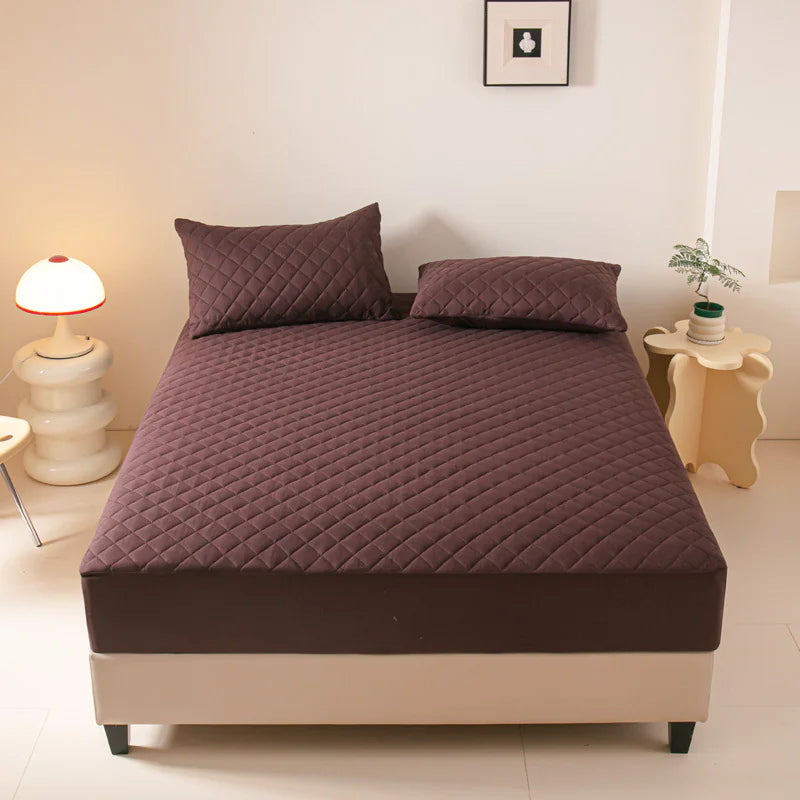 Solid Color Household Class A Waterproof To Prevent Leakage Of Urine Fitted Sheet