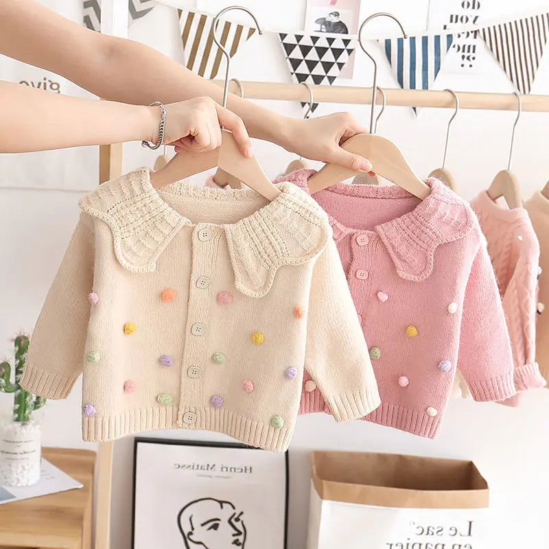New Baby Sweater Coat - Long Sleeve Western Style