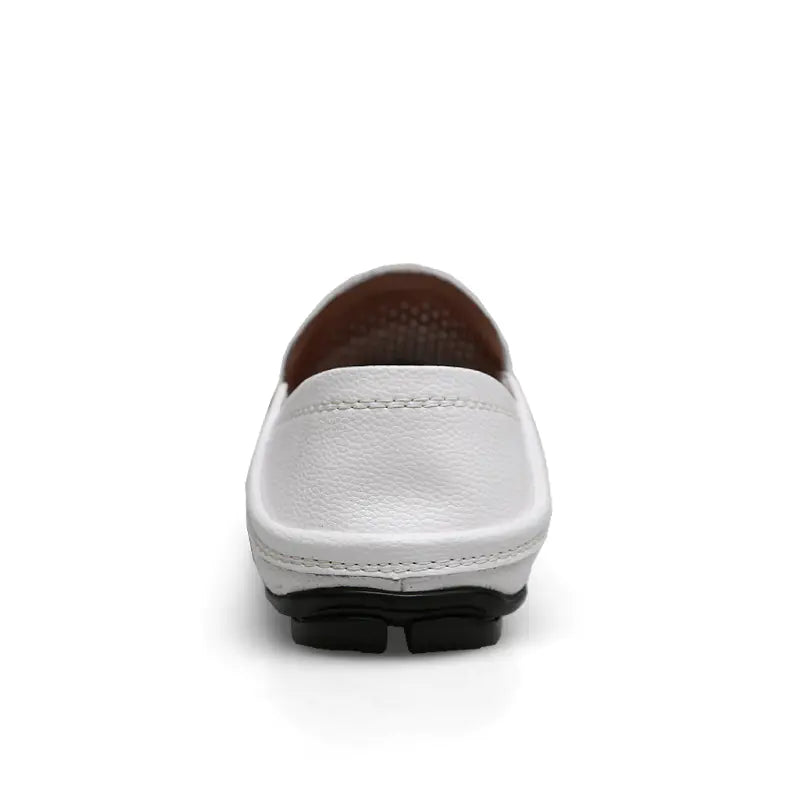 Men's Autumn Casual Loafers - Breathable White Shoes