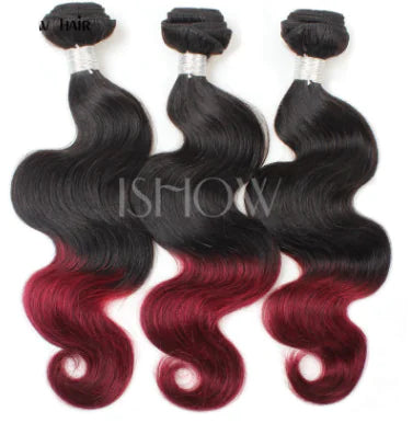 Xuchang Real Hair Brazilian Ombre Body Wave Extensions